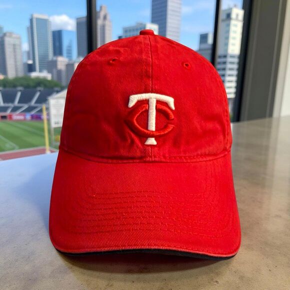 DQ & Minnesota Twins Collab Logo Baseball Adjustable Back Hat - Picture 1 of 8